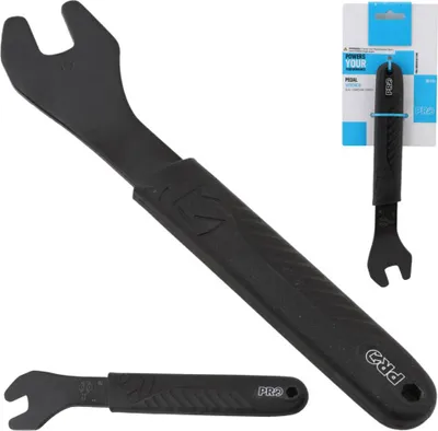 Zdjęcie produktu dla Klucz Do Pedałów Rowerowych PRO 15mm Z Ergonomicznym Uchwytem Hartowany