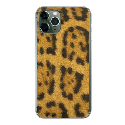Produktbild von MuchoWow® Handyhülle Schutzhülle Hülle für iPhone 11 Pro Leopardenfell Silikon Softcase Handy Hülle - Handy
