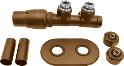 Immagine prodotto di Valvola termostatica per termosifone da bagno - lato sinistro