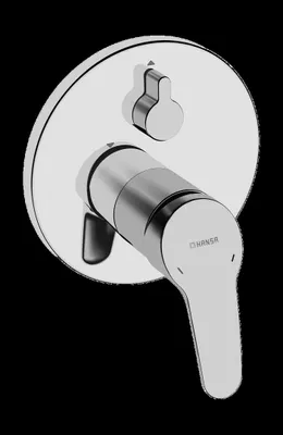 Produktbild von Hansa Funktionseinheit m. Dekorset Einhand- Wannen-Batterie Hansamix 8184 chrom