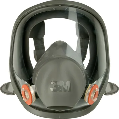Produktbild von 3M 6900, Vollmasken-Atemgerät, Schwarz, EN 136:1998 (Class 1), 400 g