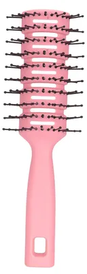 Produktbild von Entwirrende Haarbürste, ABS, antistatisch, rutschfest, belüftet, Massage mit Aufhängeloch für CarePink