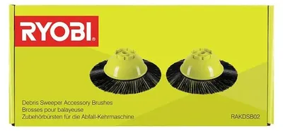Produktbild von Ryobi RAKDSB02 Set mit 2 Akku-Kehrbürsten R18SW3