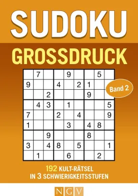 Produktbild von Sudoku Großdruck Band 2