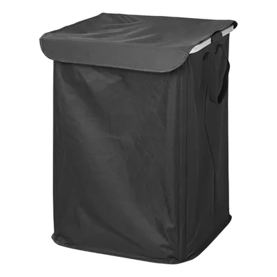 Productafbeelding van Wasmand voor reizen, 45x45x60 cm. Opvouwbare wasmand, 45x45x4 cm. Geschikt voor camping en caravan
