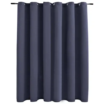 Immagine prodotto di vidaXL Tenda oscurante con occhielli metallici antracite 290 x 245 cm