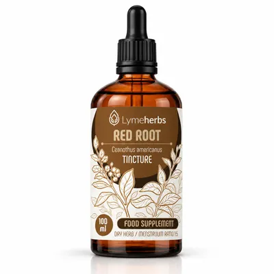 Produktbild von Rote Wurzeltinktur 1: 5 (100 ml), KI-generiertes Bild
