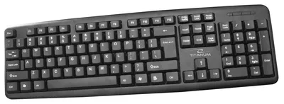 Produktbild von Titanum TK101 Tastatur USB Schwarz
