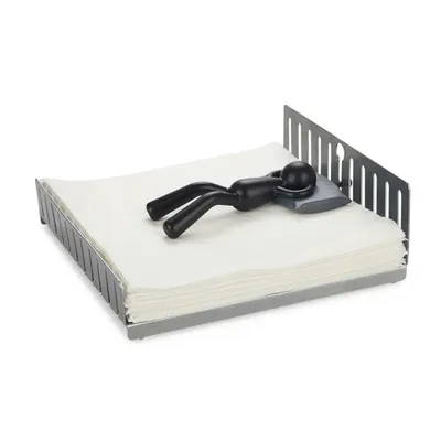 Immagine prodotto di Portatovaglioli Balvi - Design moderno, dimensioni pratiche 21x7,5x21,5 cm - Accessorio da cucina per eleganza e organizzazione.
