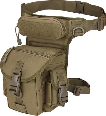 Produktbild von Drop Leg Bag Wasserdichte Oberschenkel-Taillentasche für Reisen, Wandern, Radfahren, Camping