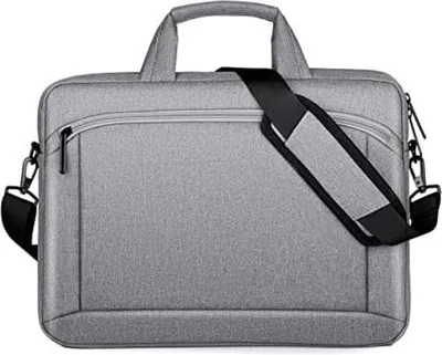 Zdjęcie produktu dla Torba na laptopa 15,6 cala, torba na ramię, teczka, plecak dla kobiet i mężczyzn, na studia, zajęcia, do pracy, na spotkania biznesowe, w podróże