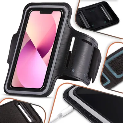 Produktbild von Schutzhülle für Apple iPhone 17 16 /Pro Handy Hülle Tasche Sport Jogging Armcase