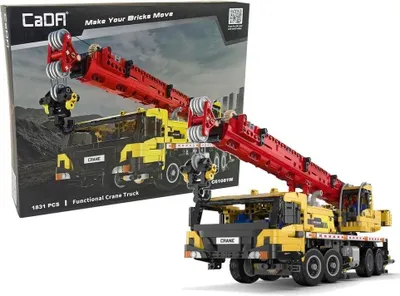 Obrázek produktu pro Stavebnice R/C CADA stavební jeřáb 1831 dílků 61 cm - (K134329)
