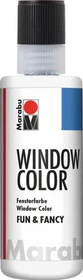 Produktbild von Marabu Window Color "fun & fancy" 80 ml weiß