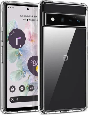 Image de Coque de protection transparente pour Pixel 6 Pro anti-jaunissement