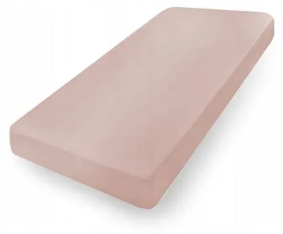 Produktbild von BabyMatex Jersey Spannbettlaken 80x160 cm Puderrosa