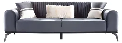 Produktbild von Luxus 3-Sitzer Sofa Modern Möbel Wohnzimmer Polster Couchen Dreisitzer
