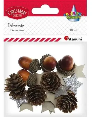 Produktbild von Herbstdekoration, 18-teilig – Titanum