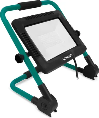 Produktbild von Vonroc LED-Arbeitsleuchte 100W - klappbar - neigbar - breiter Abstrahlwinkel 120°