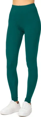 Produktbild von Merry Style Damen Lange Leggings aus Viskose MS10-143 (Smaragdgrün, XS)