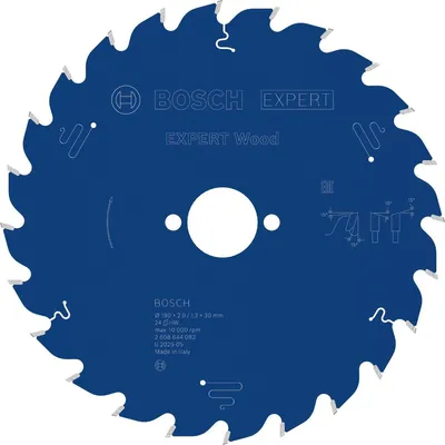 Obrázok produktu pre Bosch 2 608 644 083, Drevo, 19 cm, 3 cm, 1,8 mm, 7300 ot/min, 2,4 mm