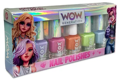 Imagen del producto de Paquete de 5 esmaltes de uñas en colores vibrantes
