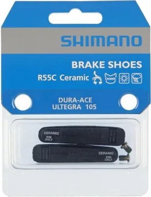 Produktbild von SHIMANO Cartridge Bremsgummi "R55C", Für Keramikfelge Rennbremse, SB-verpackt, für BR-9000 / BR-7900 / BR-7800 / BR-7700