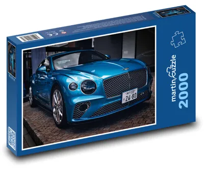 Produktbild von Puzzle 2000 s blaues Auto - martinpuzzle