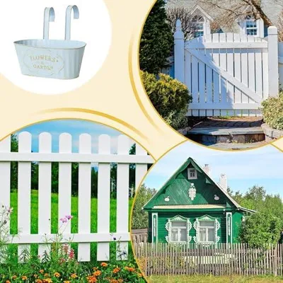 Produktbild von Metall-Blumenkästen für Terrassen und Geländer – Geländer-Blumenkasten für Hausbesitzer, Mieter und Gärtner auf Balkon, Terrasse, im Garten, Hof, Park oder in der Wohnung