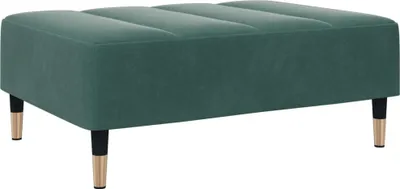Obrázok produktu pre vidaXL Podnožka tmavozelená 77x55x31 cm zamat