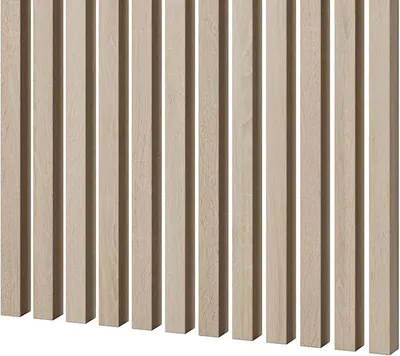 Zdjęcie produktu dla MEBANO 12 Szt. Lameli Ściennych MDF Premium 275 x 3 x 3,8 cm Dąb Sonoma 3D
