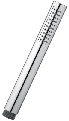 Immagine prodotto di Schläfer 1303200 | Soffione per Doccia Monogetto Style, Cornetta Doccia dalla Forma Cilindrica, Doccino Anticalcare 1/2 in Abs, Doccetta dal Design Minimal, Finitura Cromata