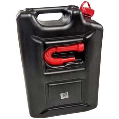 Produktbild von Anwicar Benzinkanister Kunststoff 20 L Schwarz, Kraftstoffkanister