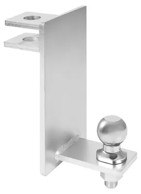 Produktbild von Wiltec Anhängerkupplung + Kupplungskugel 50 mm, Kombikupplung 260 x 140 mm und Kugelkopf bis 3,5 t für Rangierbetrieb