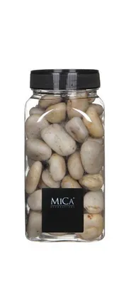 Obrázok produktu pre Sľudové ozdoby Kamienky béžová, 1 kg