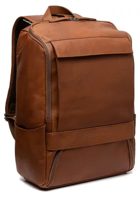 Image de The Chesterfield Brand Rich -reppu 15,6" kannettavalle tietokoneelle, konjakki