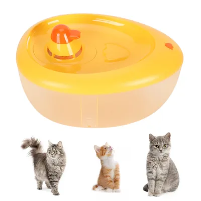 Image de ZELURXX  Fontaine à eau pour chat, capacité de 2 litres, silencieuse, distributeur d'eau automatique, écuelles pour chat, pour animaux de compagnie
