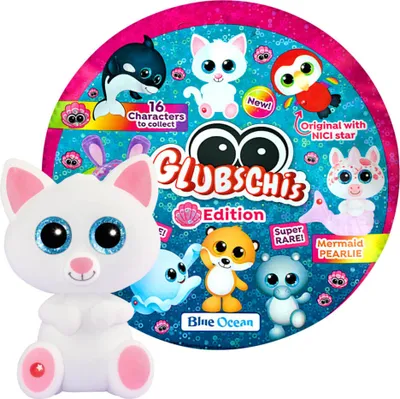 Produktbild von Blue Ocean Glubschis Sammelfiguren Muschel Serie 4 - Glubschi Glitzer - Figur Kaja