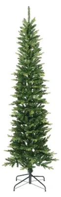 Produktbild von Kunstweihnachtsbaum Slim Fir grün H240 D73 cm - Everlands