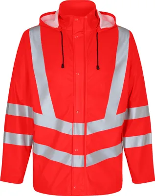 Produktbild von F. Engel Safety Regenjacke, Rot, Gr. 3XL