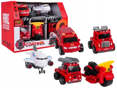 Produktbild von Ramiz Feuerwehr Fahrzeugset 1:36 Spielzeug für Kinder