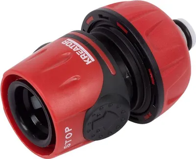Produktbild von KREATOR Schlauchkupplung Schlauchadapter3/4" 19 mm Verbindungdstück Aquastop - Verbindung 3/4" + Stopfunktion