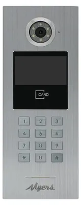 Zdjęcie produktu dla Panel do wideodomofonu IP MIP-100MU, kolor srebrny, producent Myers