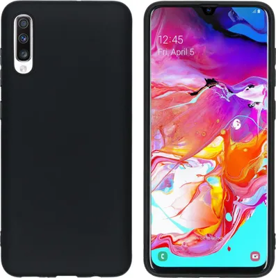 Image de imoshion Colour Backcover pour le Samsung Galaxy A70 - Noir