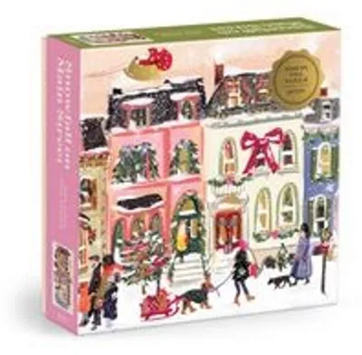 Produktbild von Snowfall on Main Street 1000 Piece Foil Puzzle