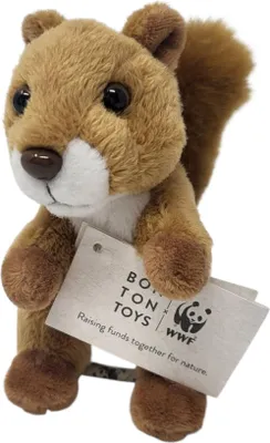 Produktbild von Bon Ton Toys × WWF Plüschtier „Eichhörnchen mini“ 10 cm
