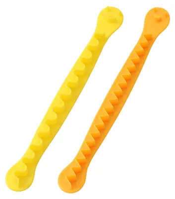 Produktbild von 2 Stück Eierschneider, Spitzen-Eierschneider, gute Qualität, geruchsneutral, hitzebeständig, zum Schneiden von gekochten Eiern, Blumen-Styler, DIY-Frühstückszubereitungswerkzeuge, Heimküche, Eierschneidewerkzeuge