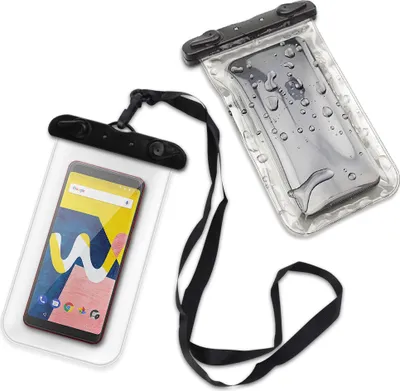 Produktbild von Wiko Smartphone Schutzhülle Handy Tasche Hülle Wasserdichte Wasserfest Case EtuiFarben:Transparent;Smartphone:Wiko Lenny 5