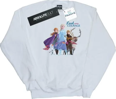 Produktbild von Disney - "Frozen 2 Lead Courage" Sweatshirt für Damen BI18846 (M) (Weiß)