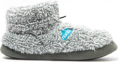 Image de NUVOLA. Chaussons Homme Femme Antidérapants chaudes rembourrées confortables gris 34/35 EU -UNBOC